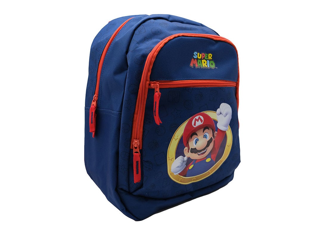 MOCHILA MÁRIO 2 COMPARTIMENTOS 38CM 38X27X17CM