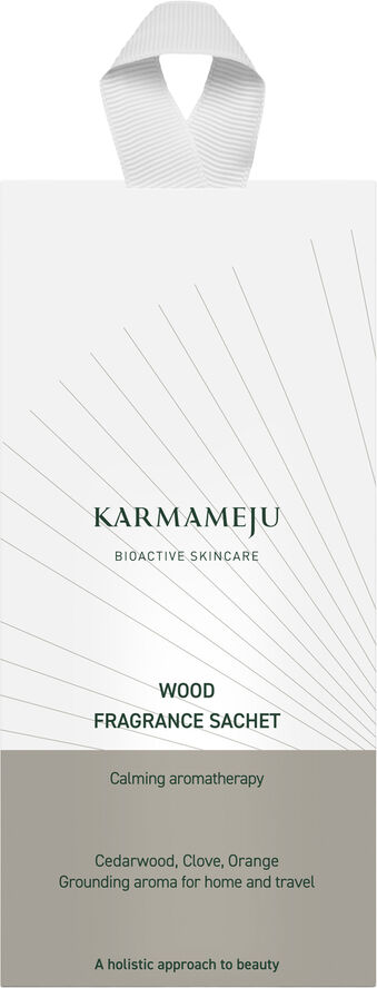 Karmameju Skincare WOOD wardrobe sachet