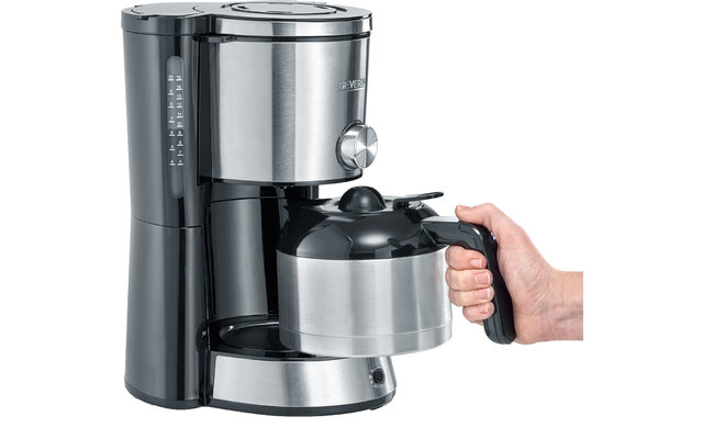 Severin Filterkaffeemaschine mit Edelstahl Thermokanne 1 Liter
