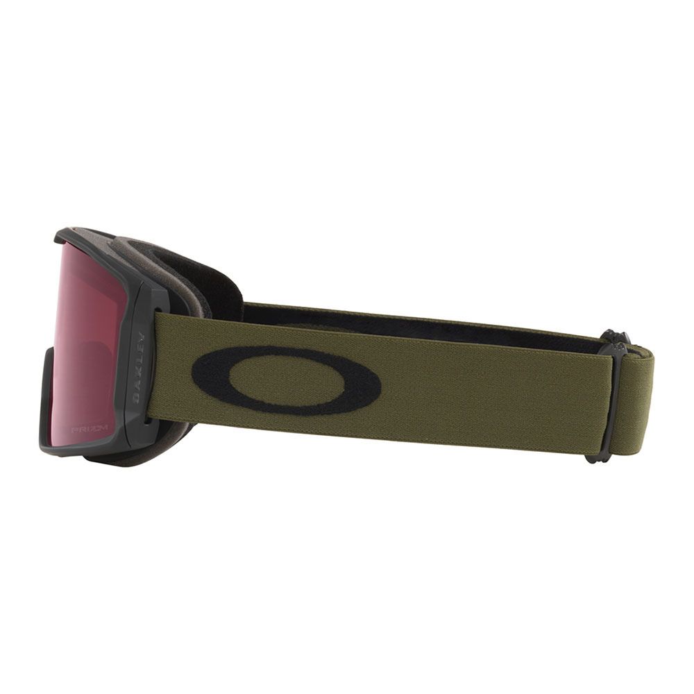 Oakley LINE MINER M - Masque ski dark brush/prizm snow dark grey
