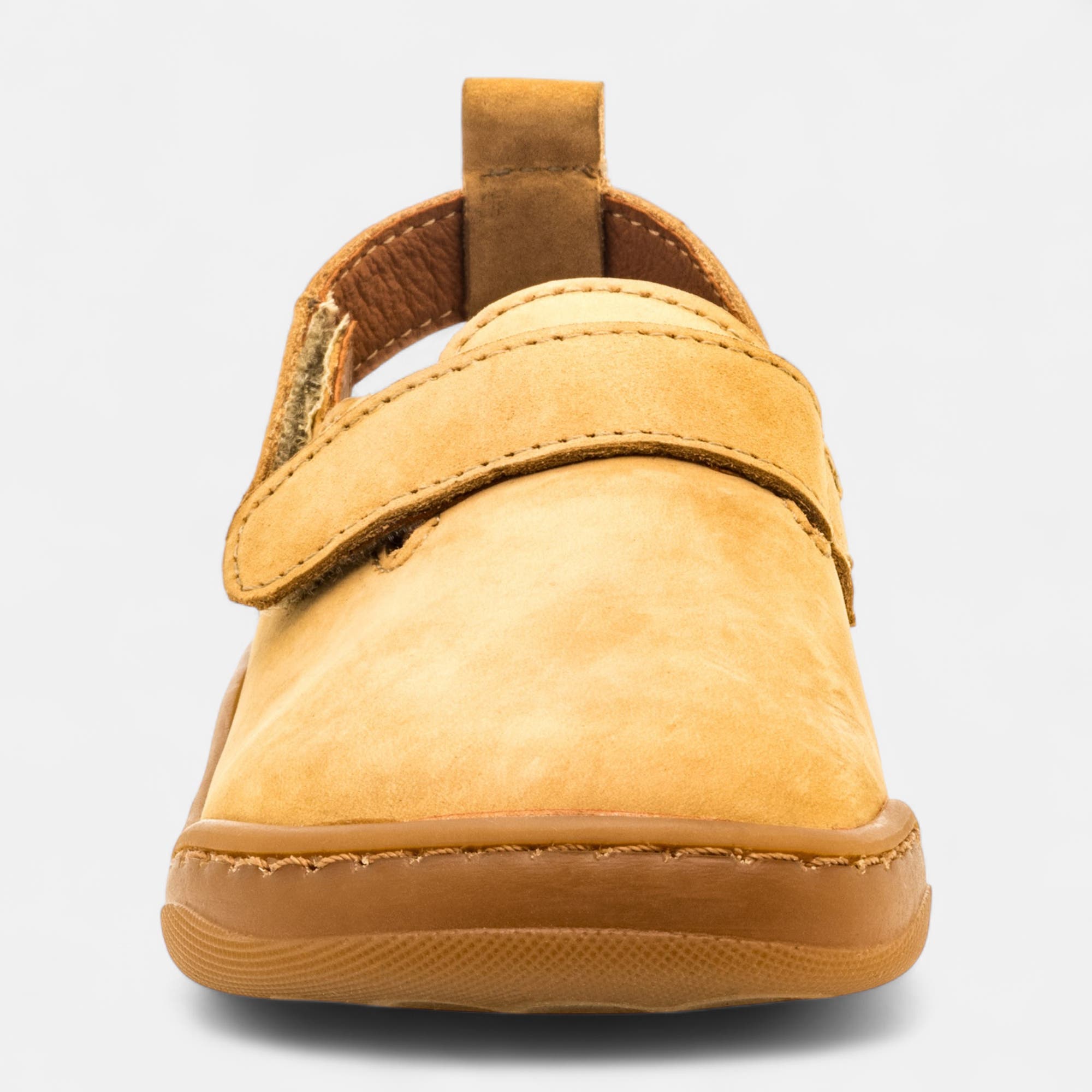 Mocassins Garçon en cuir cognac