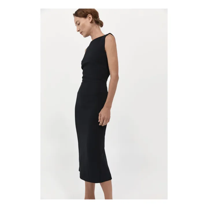 St Agni Robe Cut Out | Noir