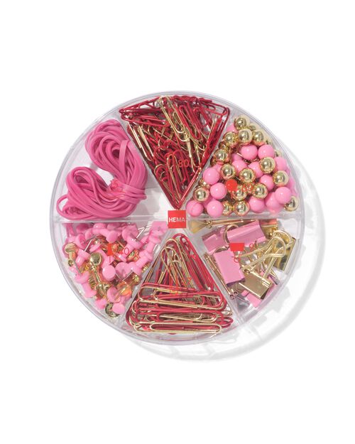 ensemble accessoires de bureau rond