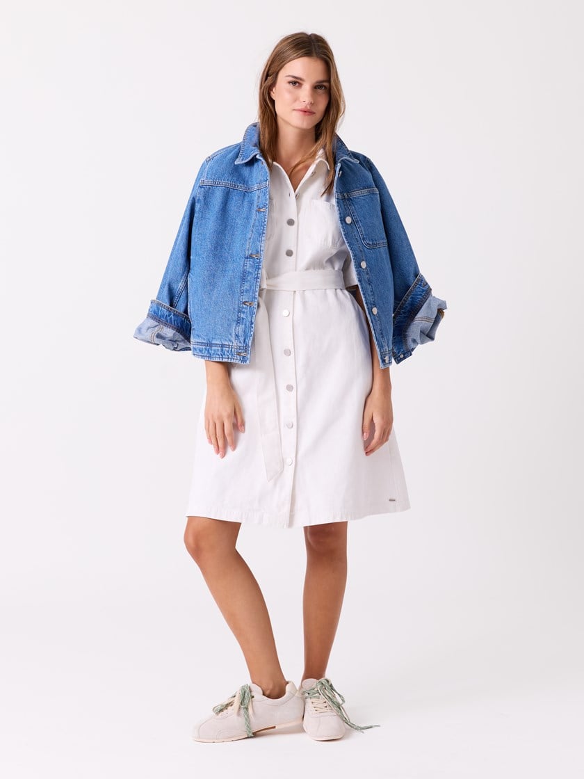 Romi denimjakke Super Stonewashed