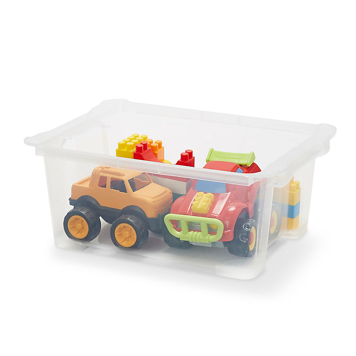 Boîte en plastique 10 L Kaze transparent