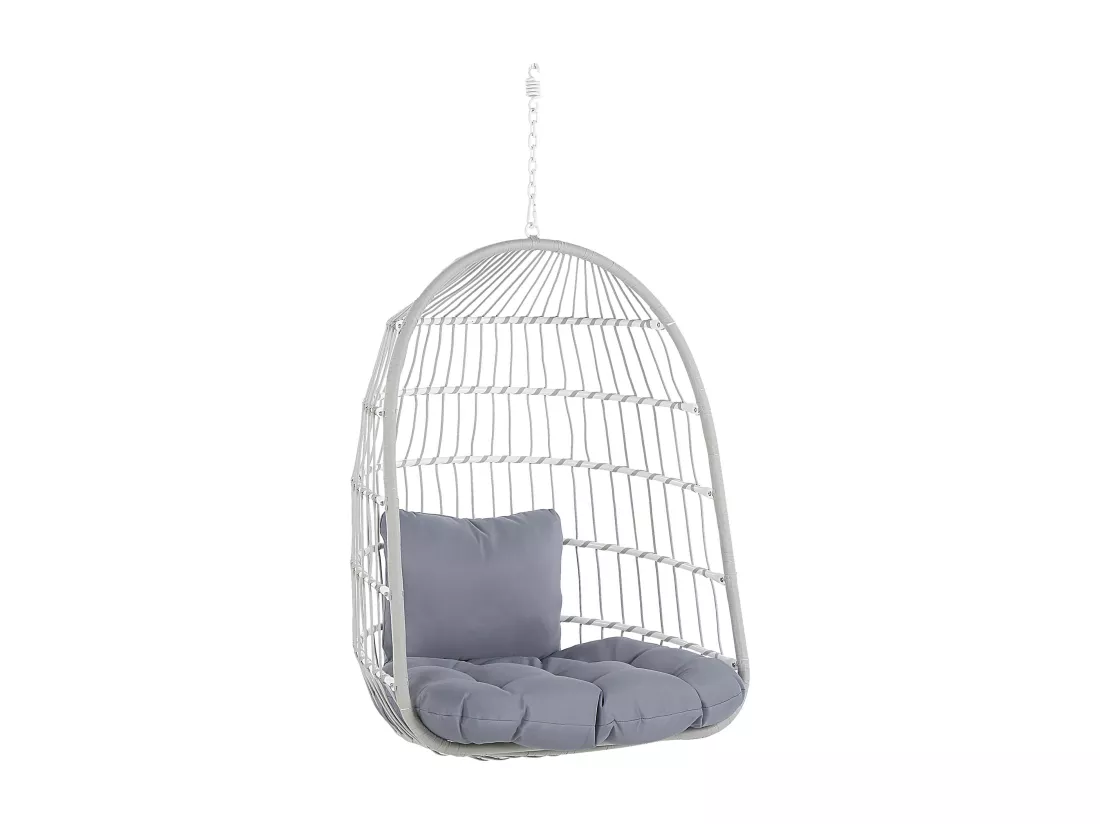 Fauteuil suspendu avec support ALLERA Métal Blanc