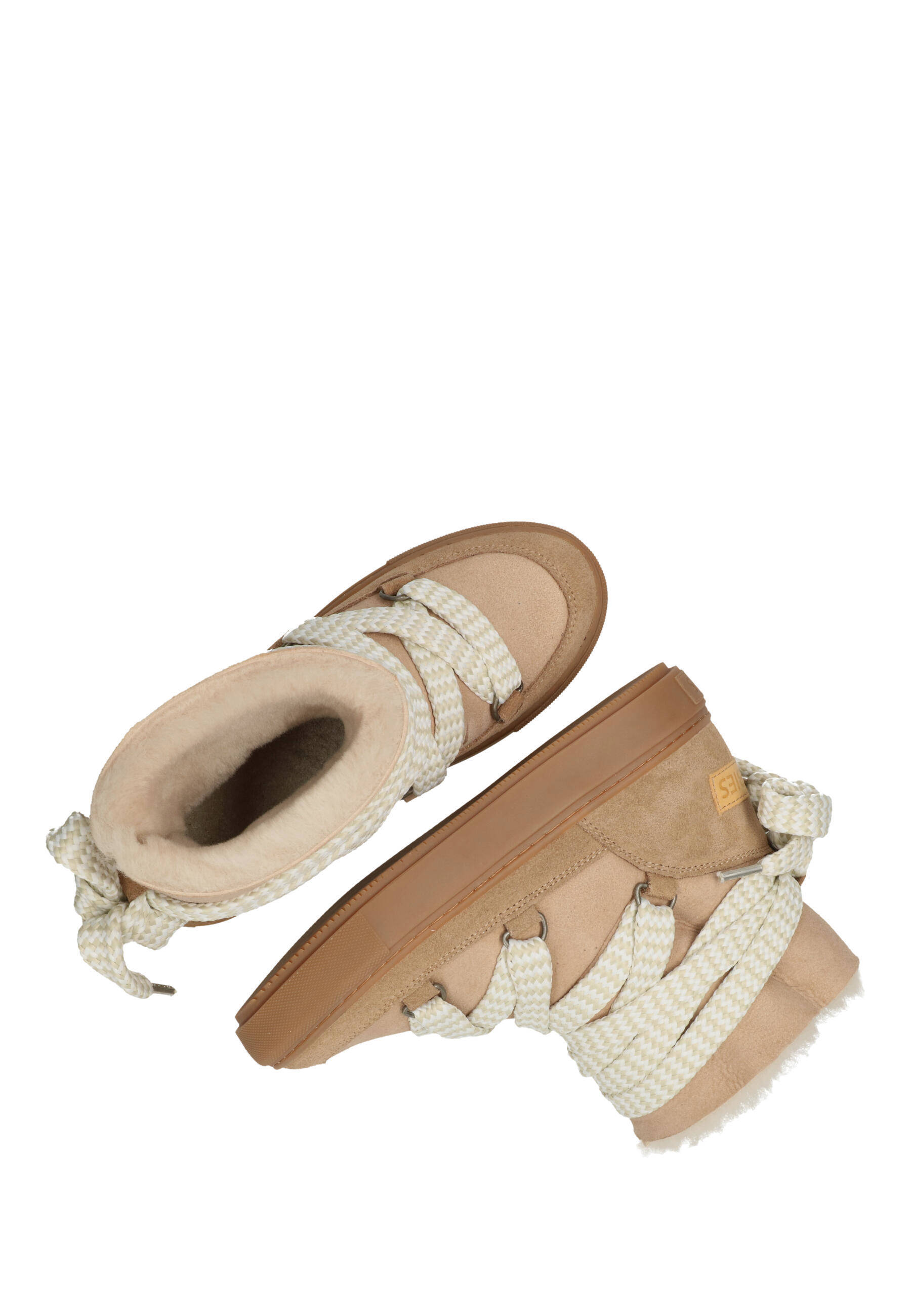 Shabbies Amsterdam Ragy uma  snowboots camel