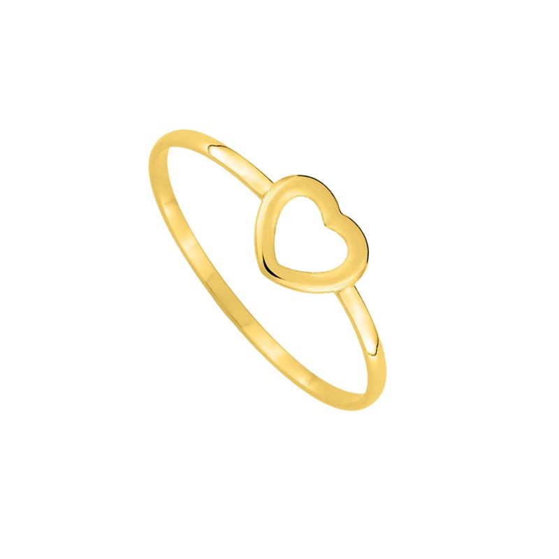 Bague femme - Or 9 Carats - Coeur