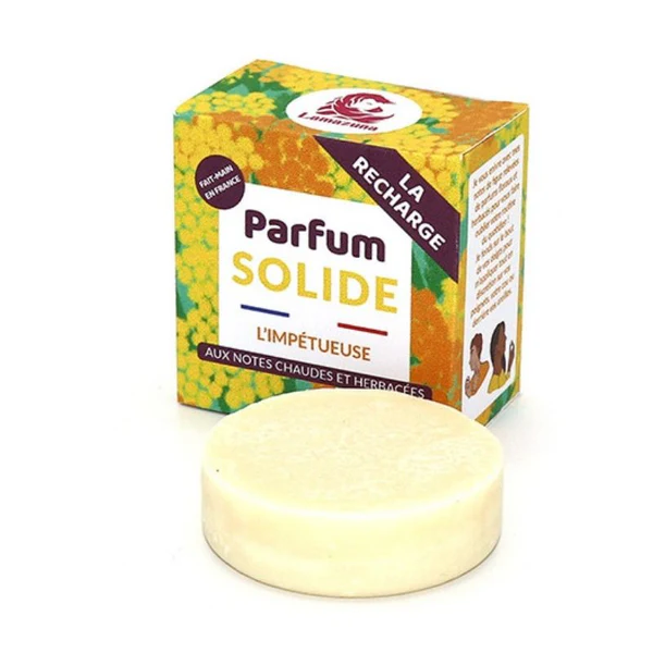 Lamazuna Parfum Solide - L'Imp√©tueuse - Parfum Solide 20g + boîte inox Parfum Solide 20g + boîte inox / Recharge 20g parfum solide