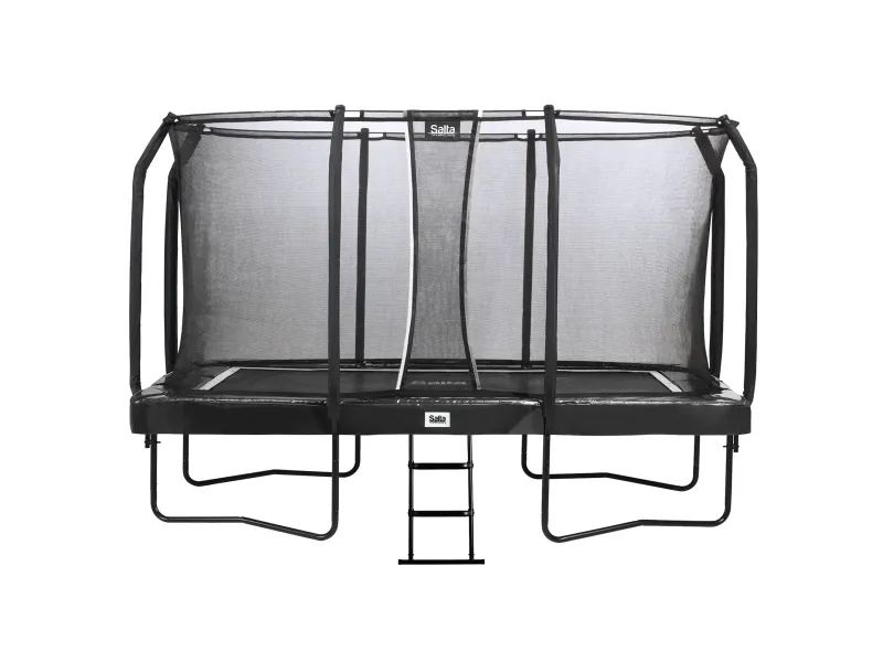 Salta 5376A, Trampolin, Rektangulær, 180 kg, 5 År, Safety net, Sort
