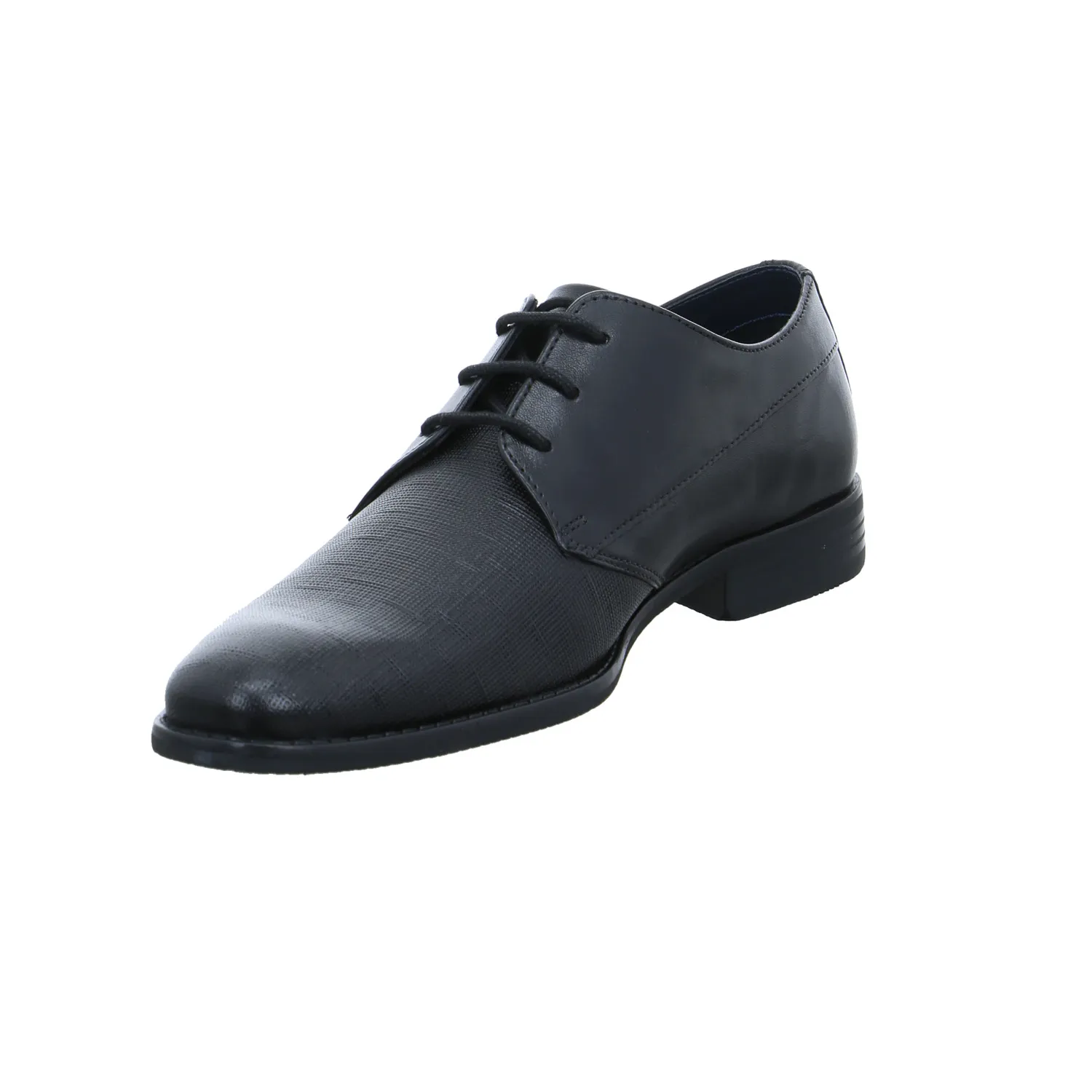 BUGATTI SHOES Halbschuh-City Schwarz Leder