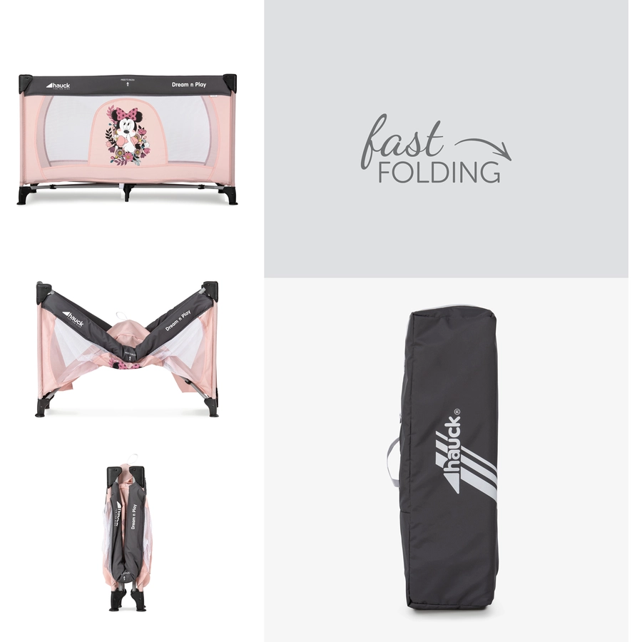 hauck Reisebett Dream'n Play Minnie Sweetheart