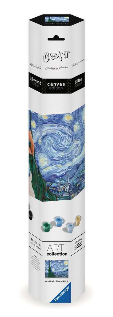 Ravensburger Spiel Leinwand ART Collection: Sternennacht (Van Gogh)