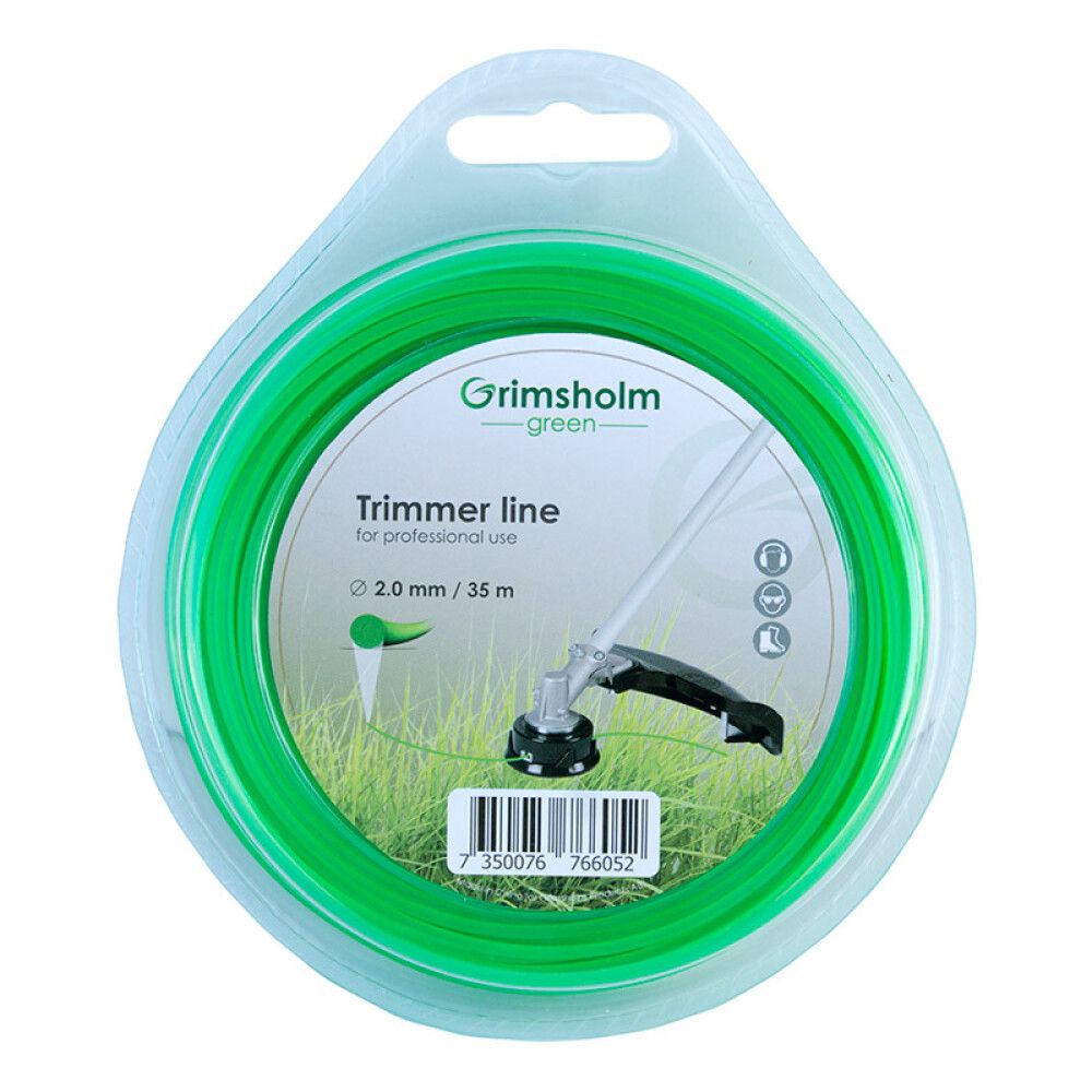 TRIMMERTRÅD GRIMSHOLM RUND 2MM 35M