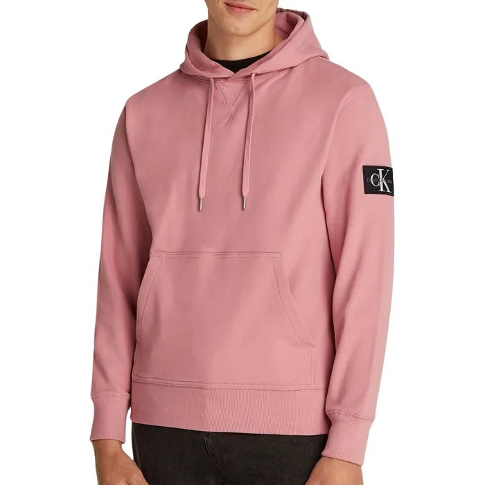 Calvin Klein Monologo Badge Hoodie Heren