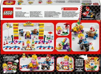 LEGO Super Mario 72036 Mario Kart – Baby Peach og Grand Prix