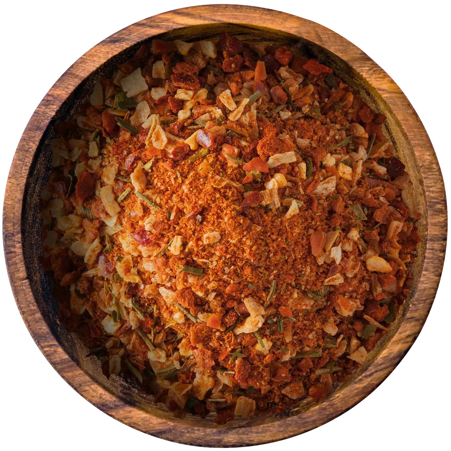 Chakalaka, afrikanische Gewürzmischung, gemahlen, im Glas