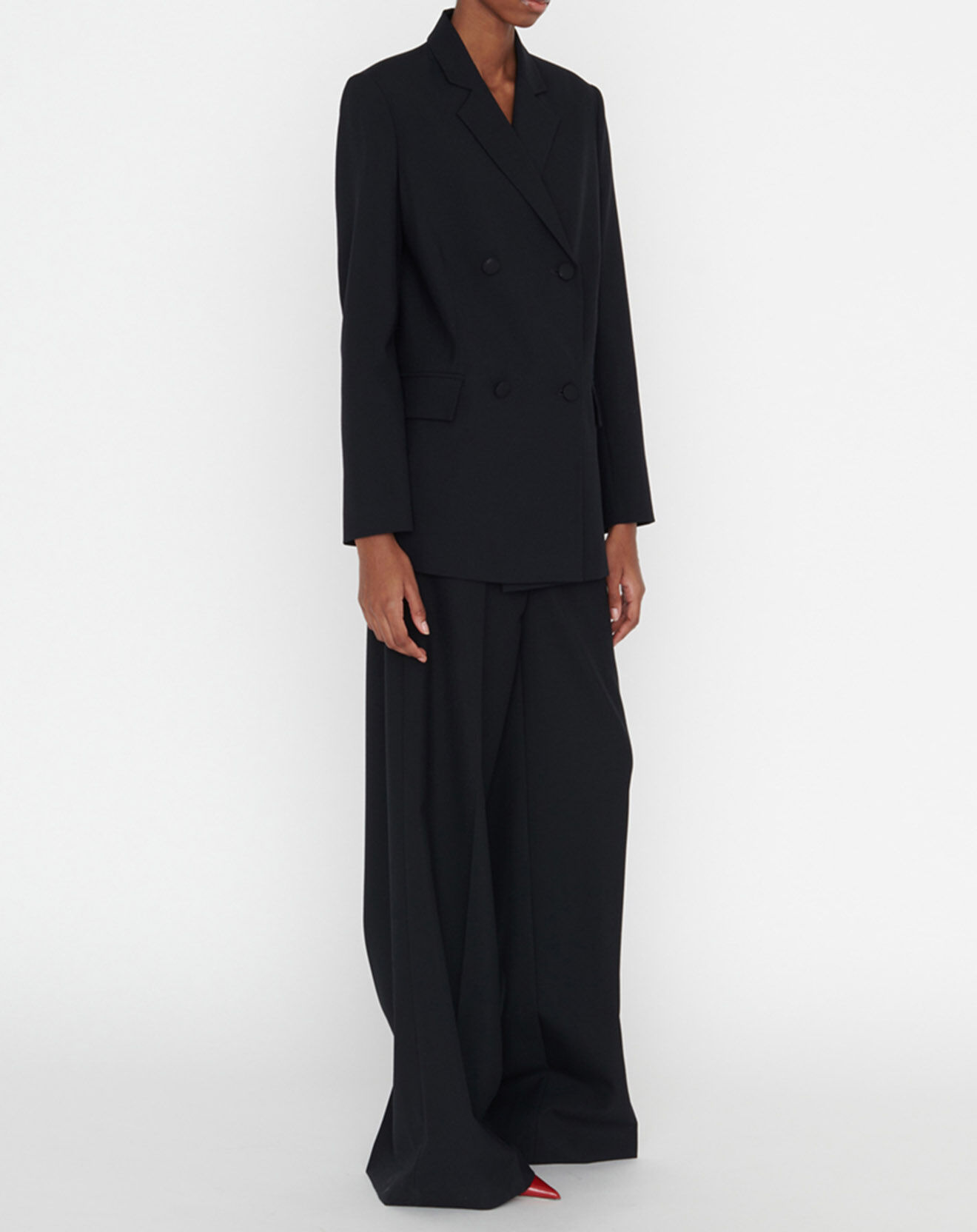 Zapa Veste en Laine mélangée Vaella noire