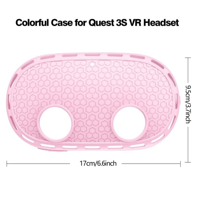 Til Meta Quest 3S beskyttende etui VR Headset Silikone Cover
