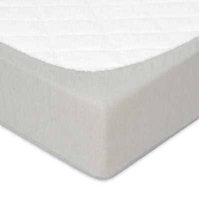 BabyMatex Premium Dra-på-laken 70x140, Light Grey