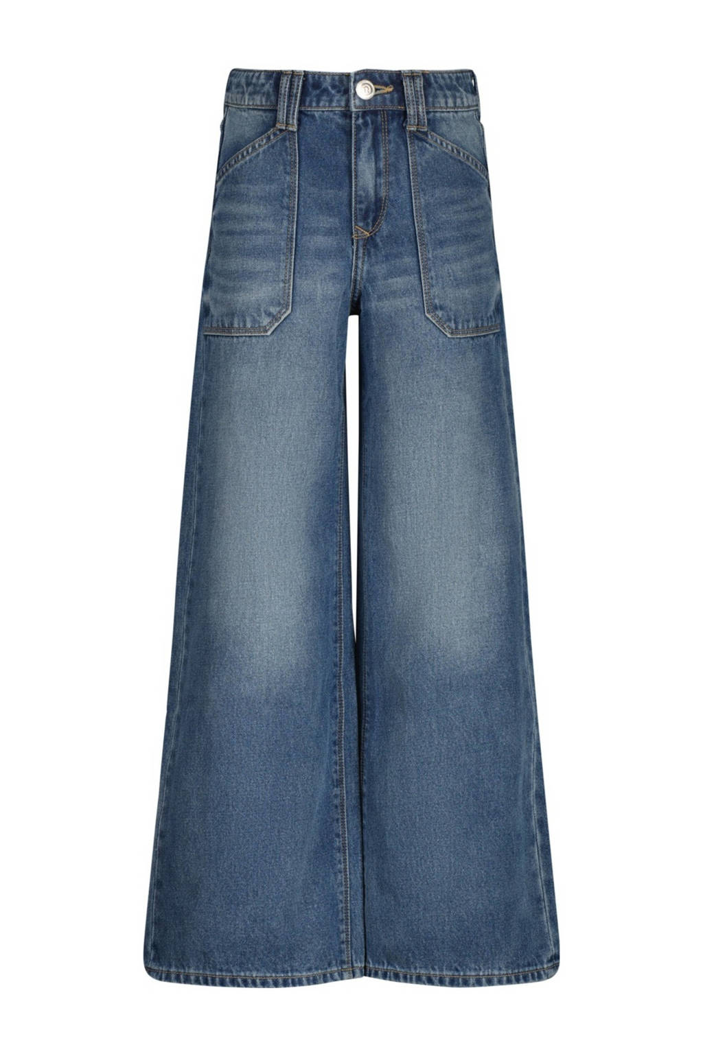 Raizzed wide leg jeans Monaco mid blue stone