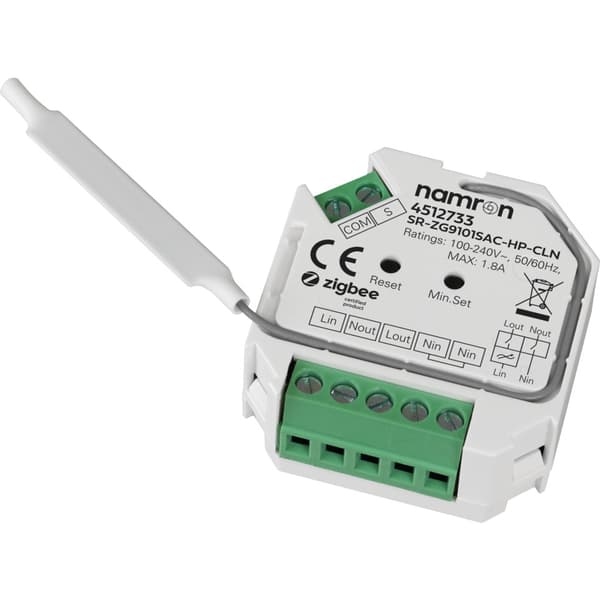 Namron ZigBee Dimmer 2-pol 400W