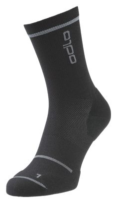 Chaussettes Odlo Micro Crew Ceramicool Reflective Noir