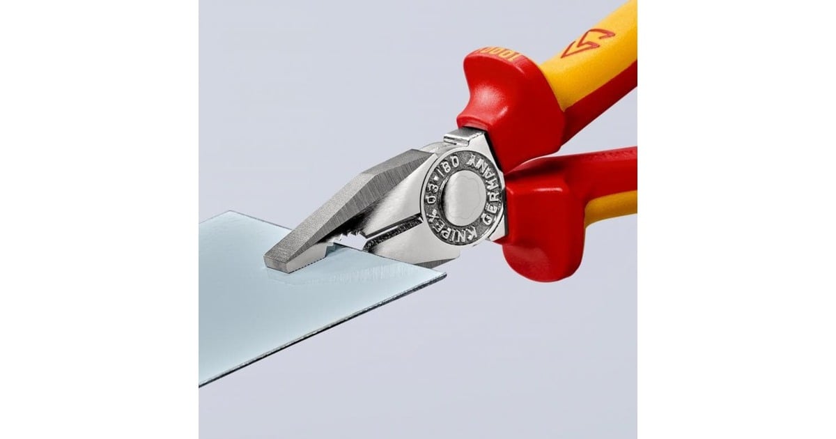 KNIPEXKombitang 03 06 160 combinatietang  (Rood/geel, 160 mm)