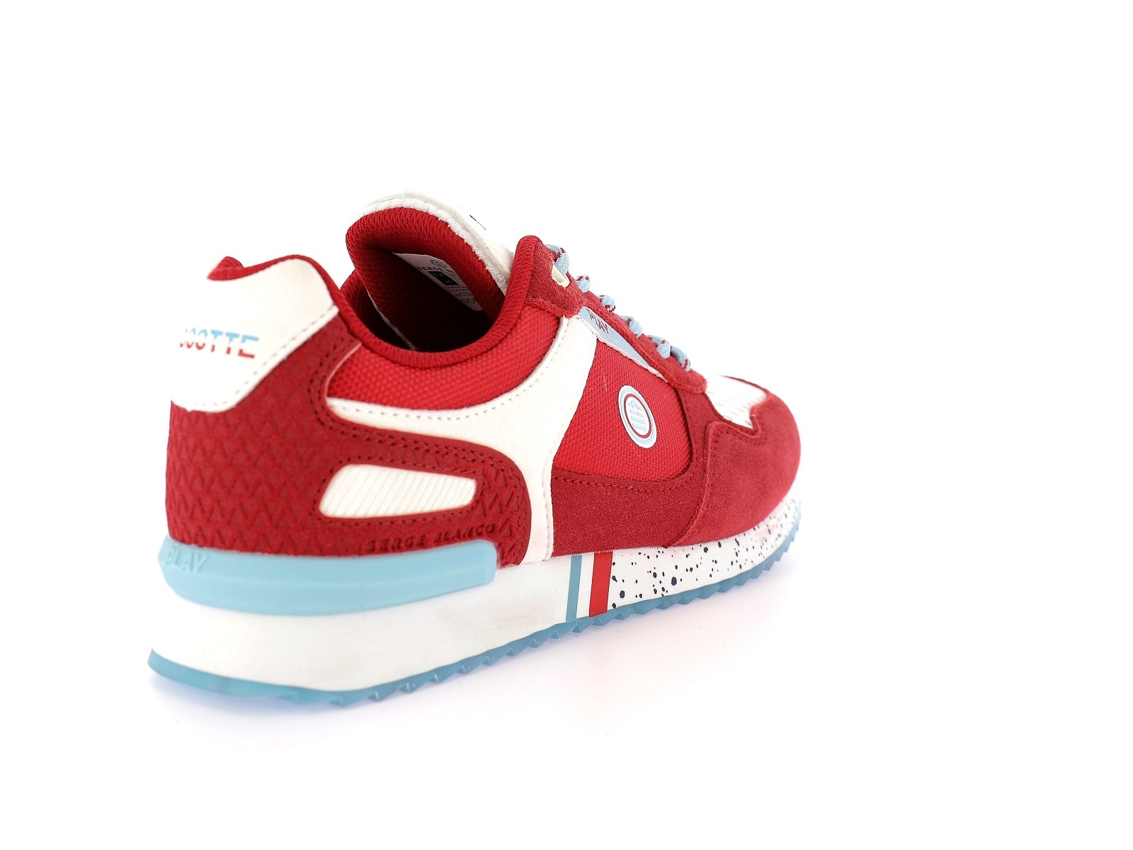 Serge blanco-CHAMONIX COCOTTE Matières combinées Rouge Blanc