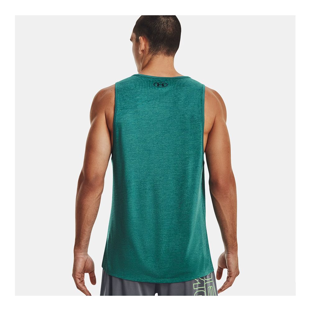 Under Armour UA TECH™ 2.0 - Débardeur Homme coastal teal/birdie green/black