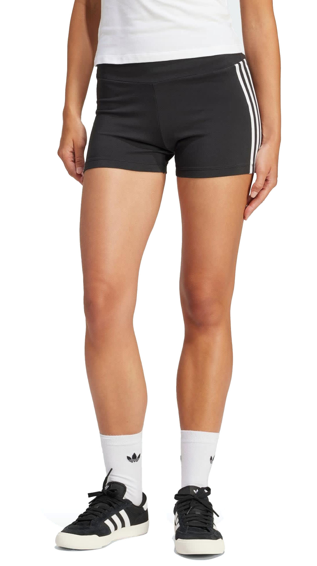 Adicolor 3-Stripes 1/4 Tights Dame Black
