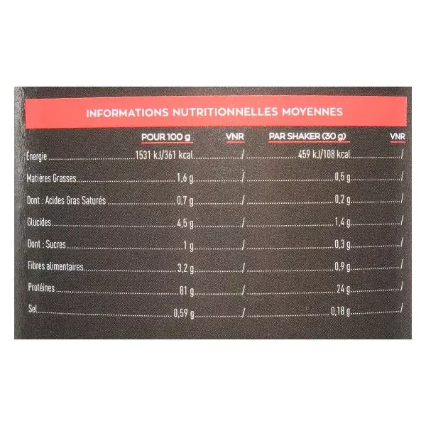 Eafit Pure Isolate Goût Chocolat 750g