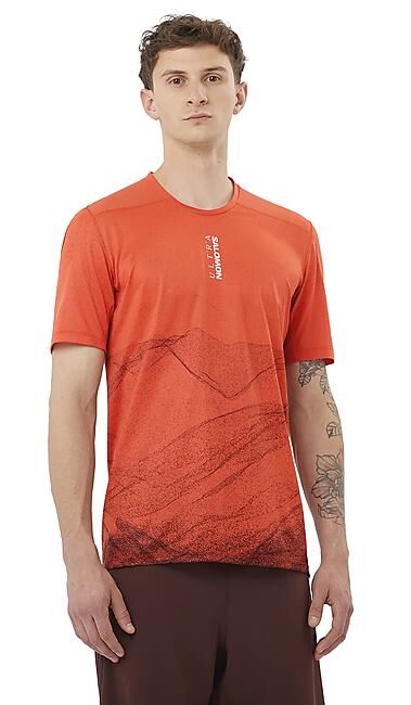 SALOMON - T-SHIRT MC S-LAB ULTRA TEE AOP M