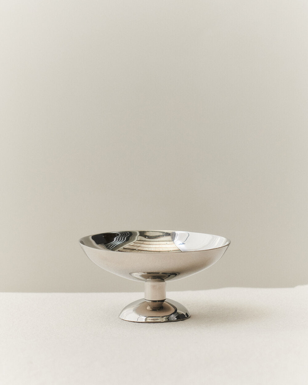 Louise Roe  Metal Champagne Coupe, Low - H6,5 cm.