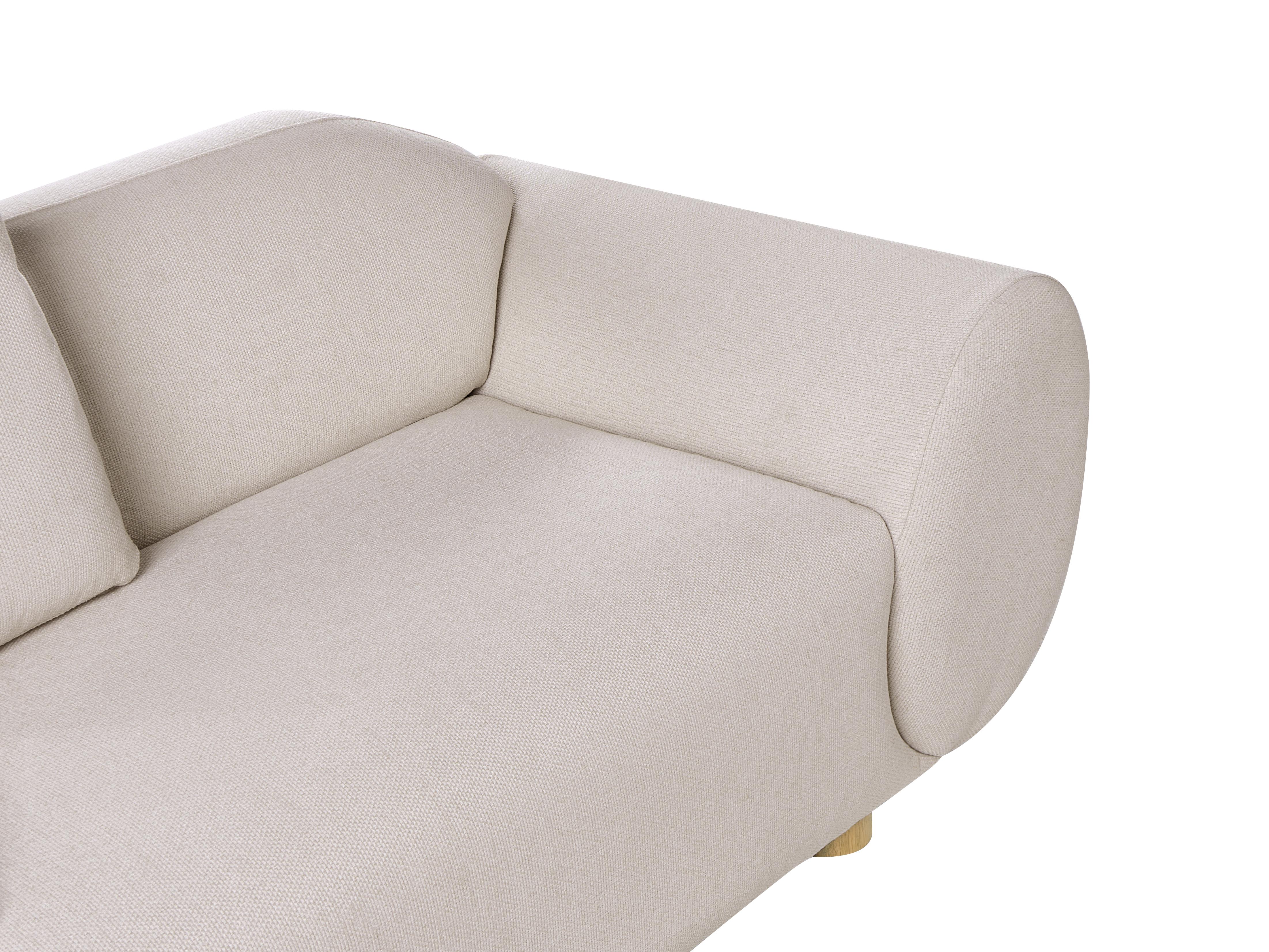 Bank 2-zits RINGEL Stof Lichtbeige