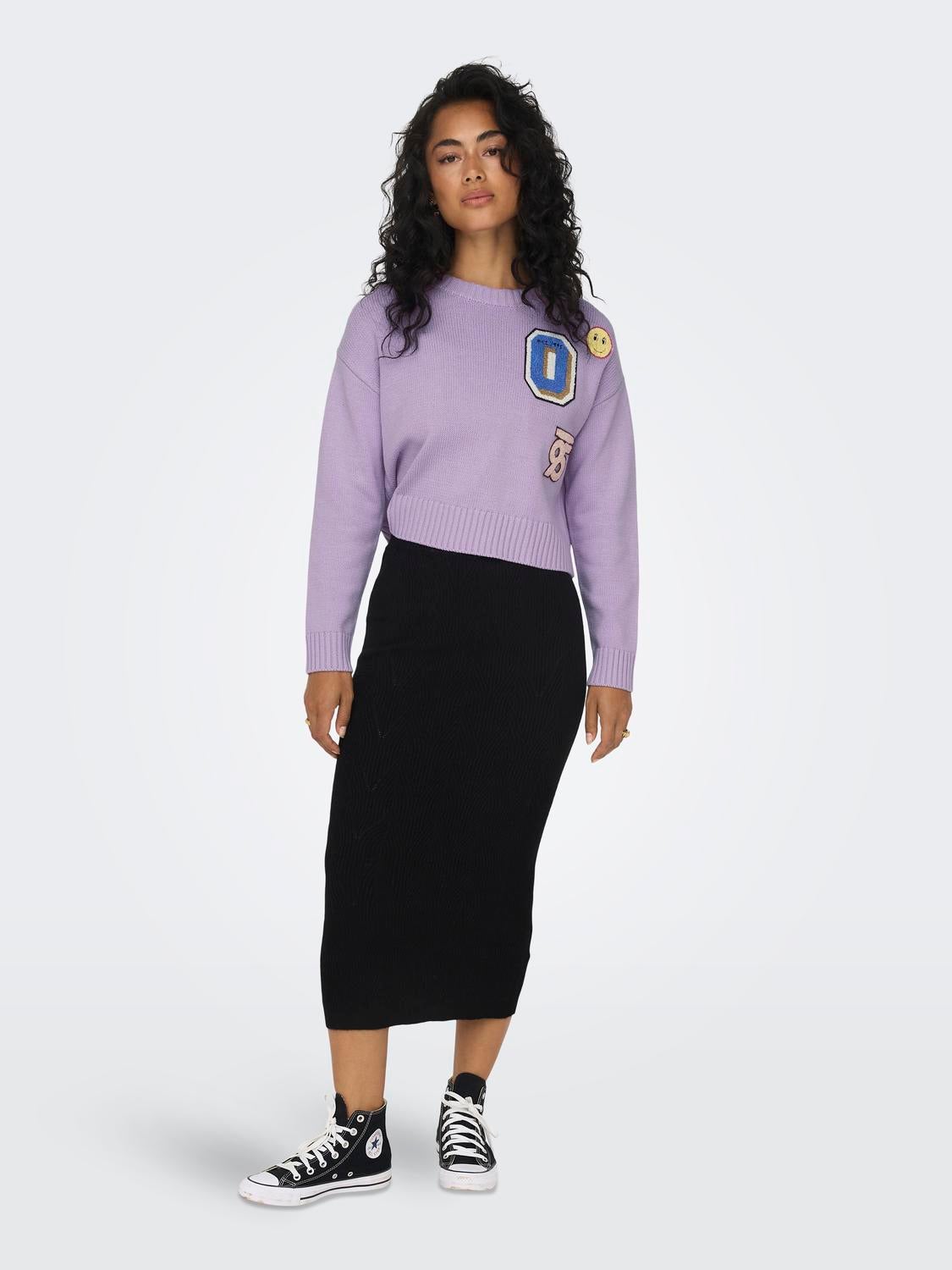 ONLCHEER Strickpullover Lavendula
