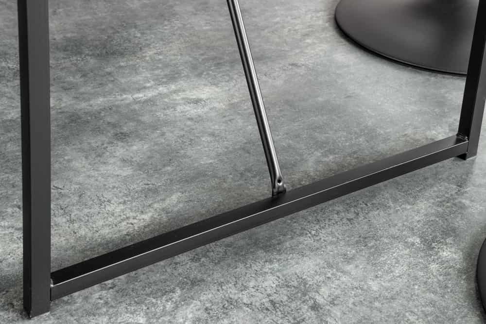 Moderner Bartisch SLIM LINE 120cm graphit Metall Tresen Stehtisch