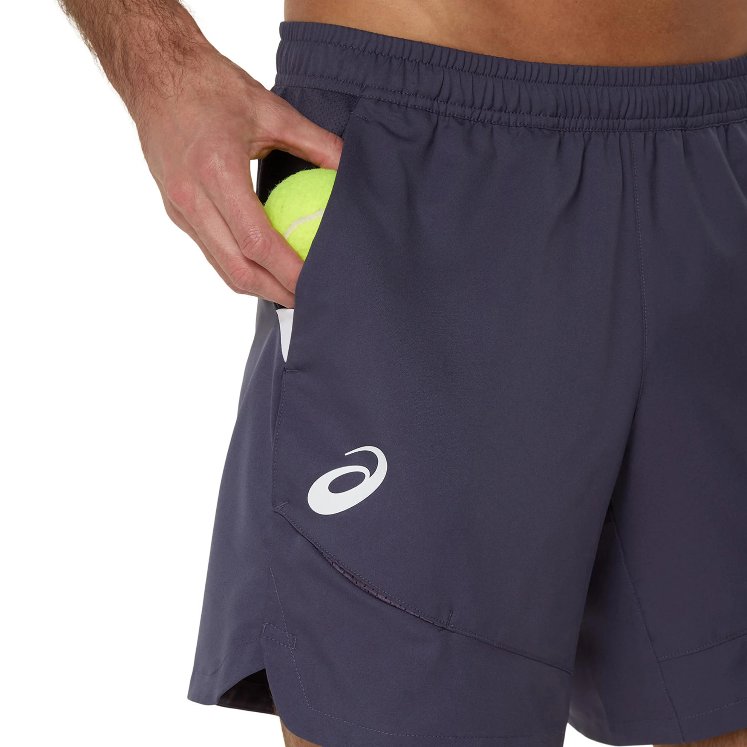 ASICS Match 7in Shorts Hommes - Bleu Foncé