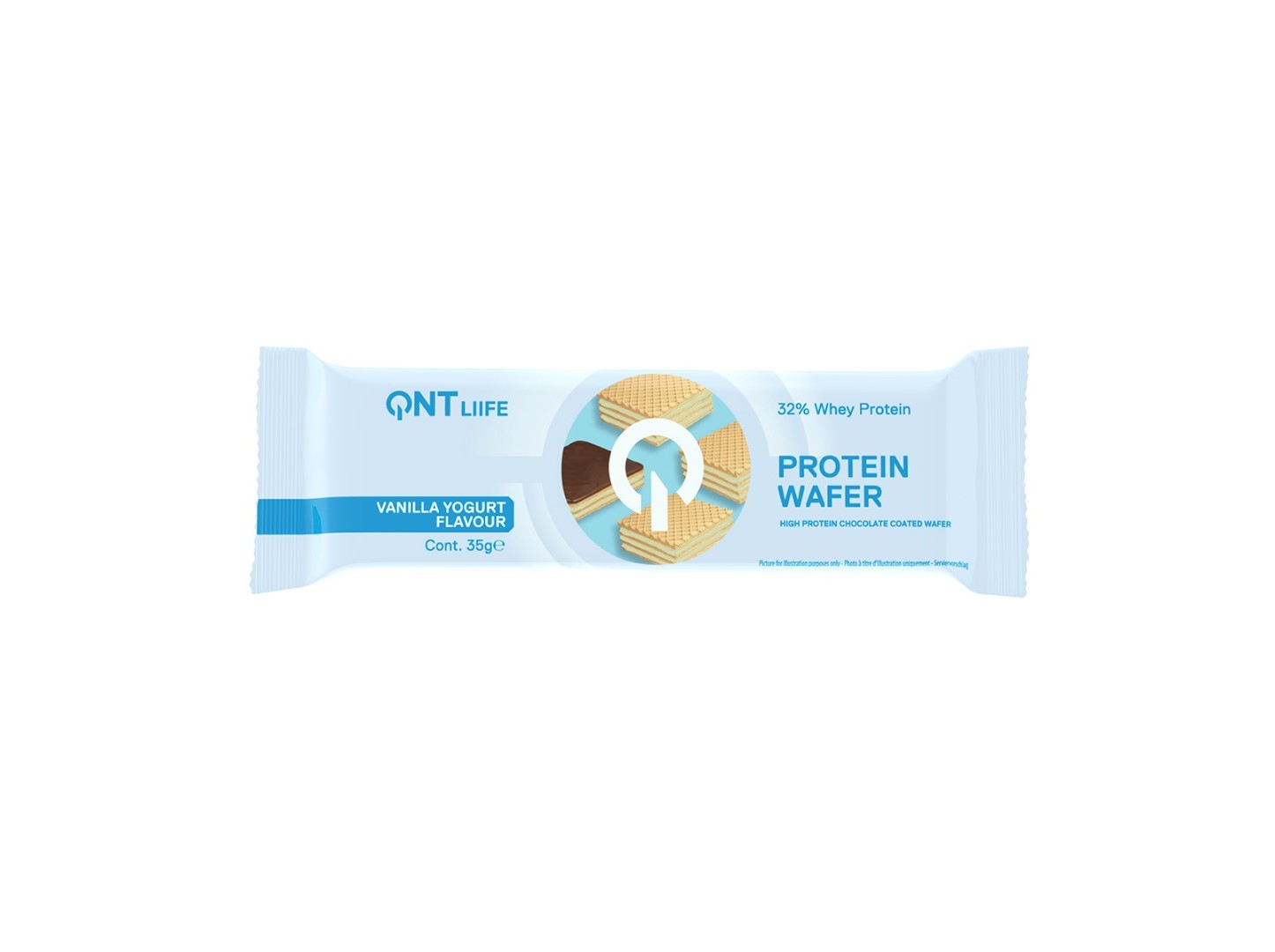 WAFER PROTEICA QNT BAUNILHA 35GR