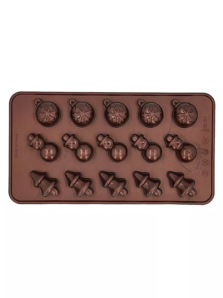 RBV BIRKMANN Pralinenform Weihnachten braun