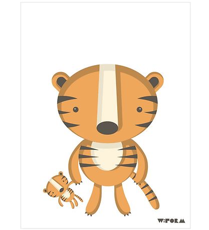 W:form Poster - 30x40 - Tiger