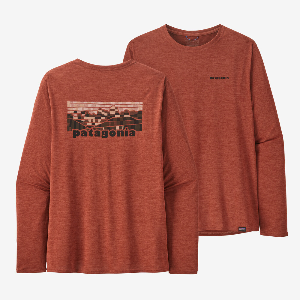 Herren Langarmshirt Capilene Cool Daily Graphic