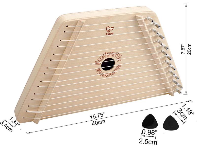 Hape Musikinstrument Singende- Harfe Musikinstrument