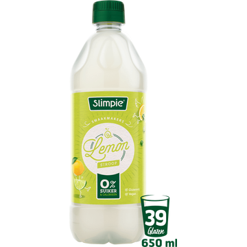Slimpie Lemon Siroop 650 ml