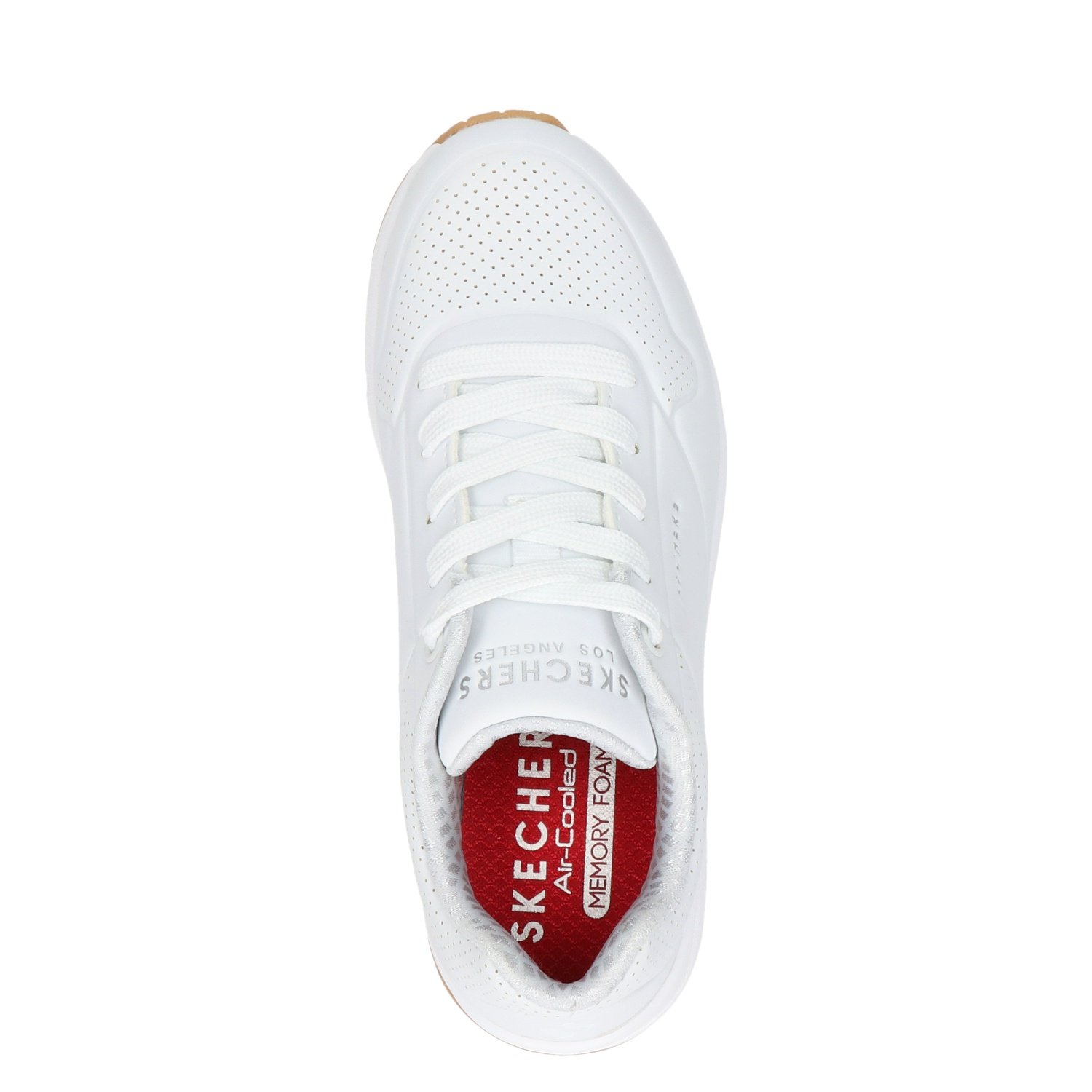 Street Uno kids sneaker Skechers Wit