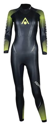 Combinaison Néoprène à Manches Longues Femme Aquasphere Exocet Ultra FS Lime