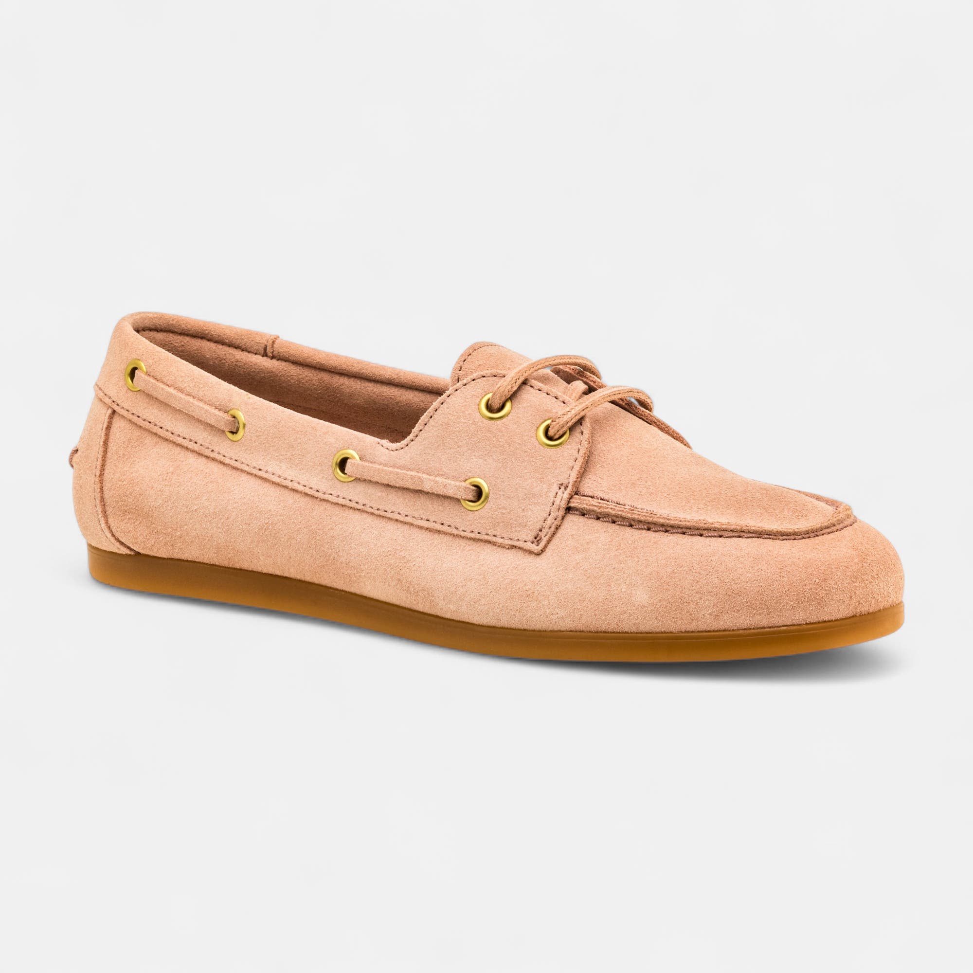 Mocassins Femme en cuir rose
