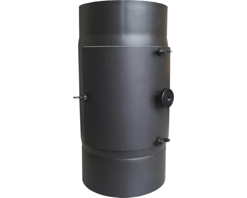 Fijnstoffilter FIREFIX schoorsteenFILTER, rookgasafvoer met inspectieluik ø 150 mm, 30 cm lang, donkergrijs