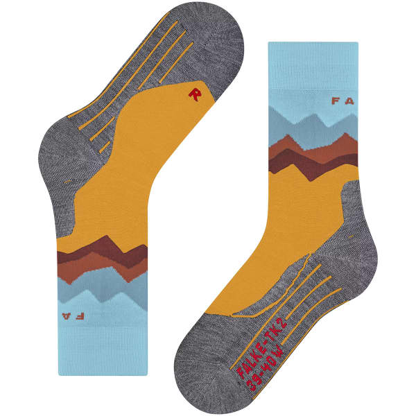 Chaussette randonnée FALKE TK2 CREST W LEMONADE