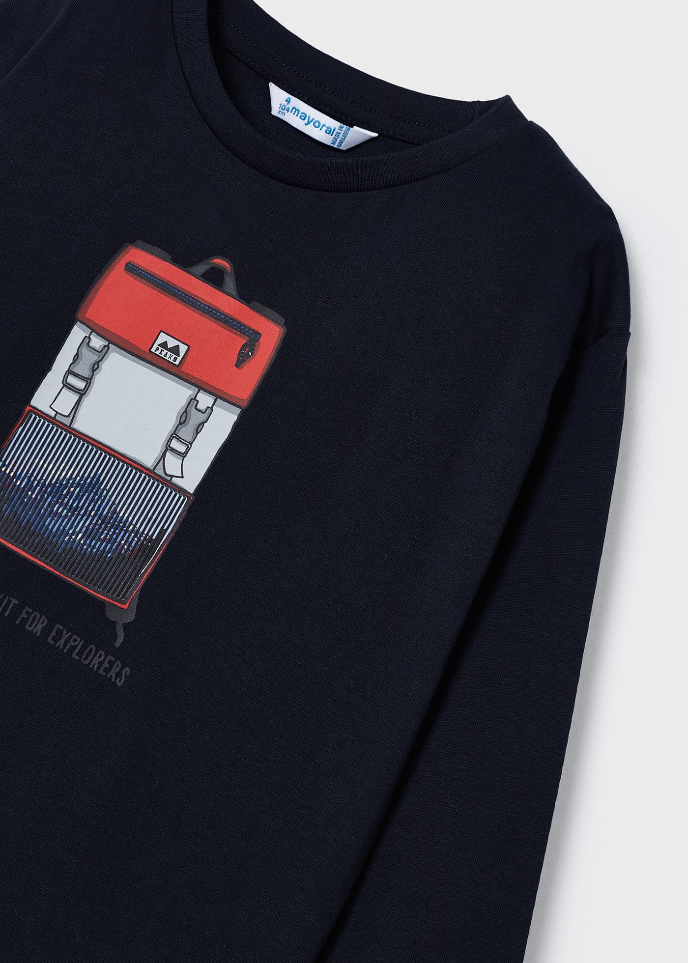 Camiseta interativa Better Cotton para meninos